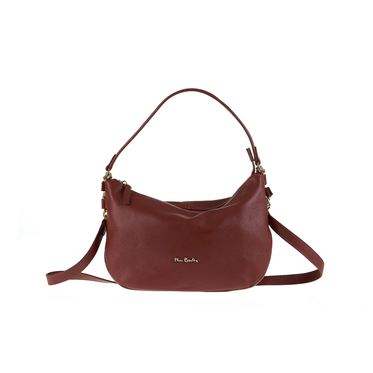 תיק צד גדול מעור Pierre Cardin