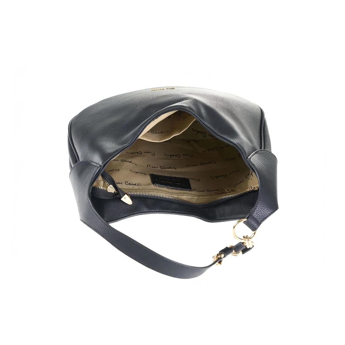 תיק כתף בינוני מעור Pierre Cardin