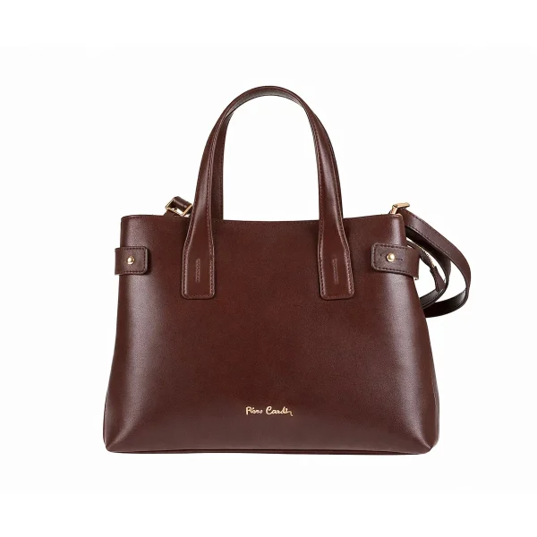 תיק צד גדול מעור Pierre Cardin