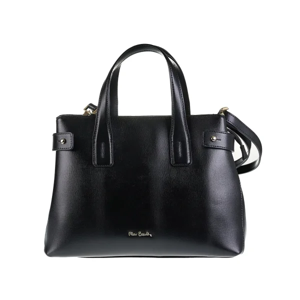 תיק צד גדול מעור Pierre Cardin