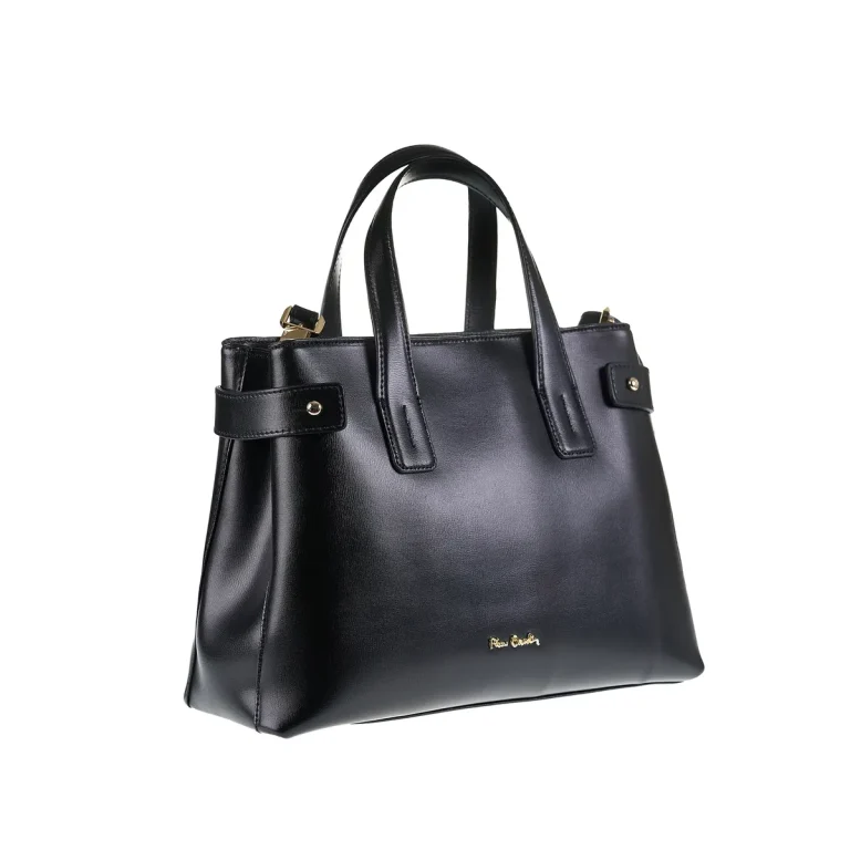 תיק צד גדול מעור Pierre Cardin