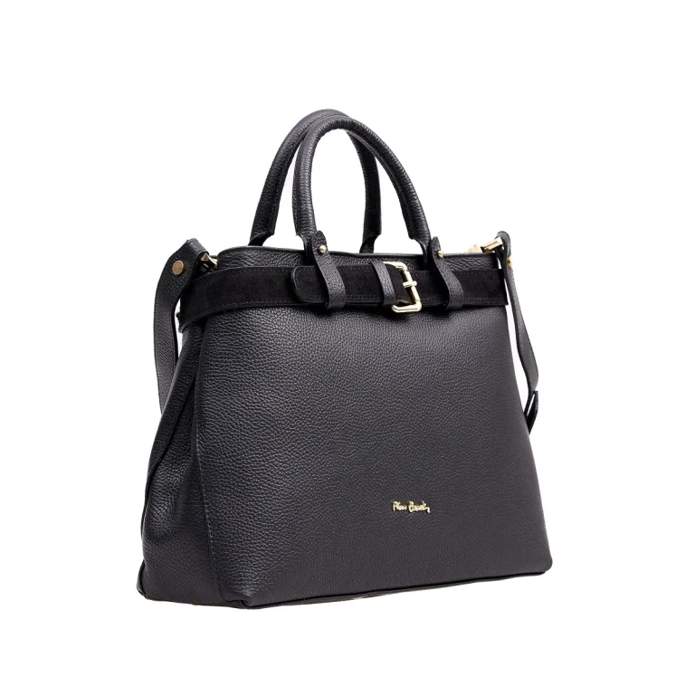 תיק צד גדול מעור Pierre Cardin