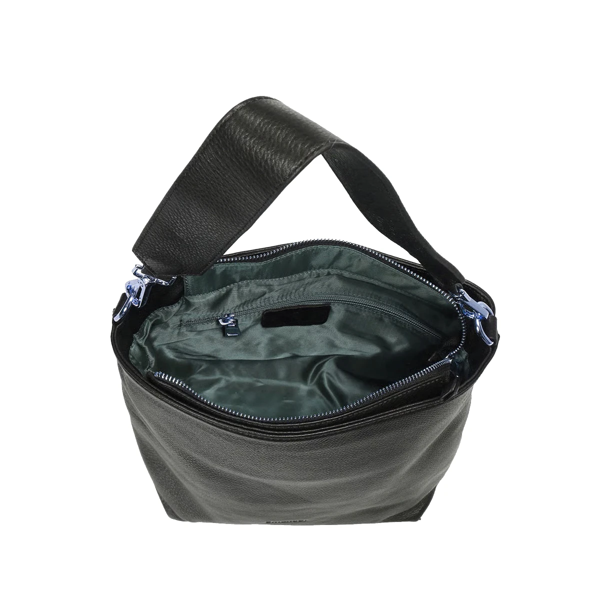 תיק צד מעור Emanuel אינדי – 5520-1 – שחור – 2