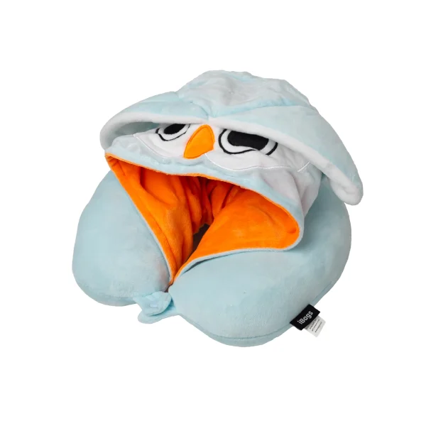 כרית טיסה עם כובע ינשוף iBags