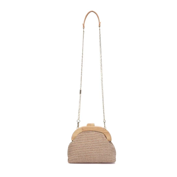 תיק קלאץ' קטן Abbacino – 60223-41 – beige – 2