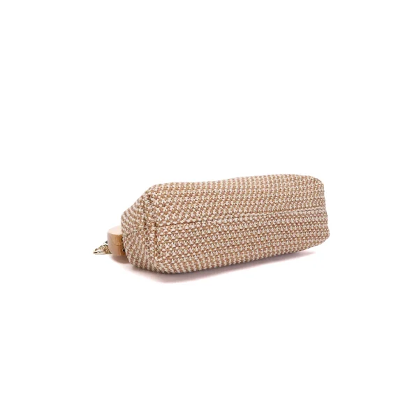 תיק קלאץ' קטן Abbacino – 60223-41 – beige – 3
