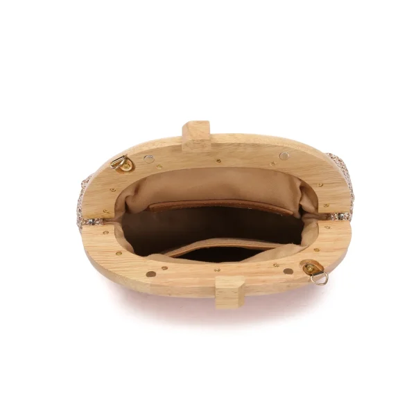 תיק קלאץ' קטן Abbacino – 60223-41 – beige – 4