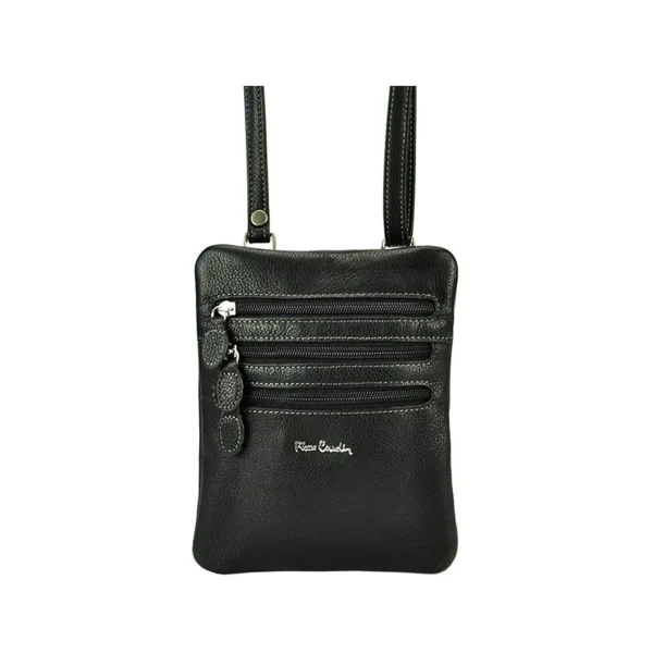 תיק צד קטן מעור Pierre Cardin – 60801ALEX02--0Z – nero – 1