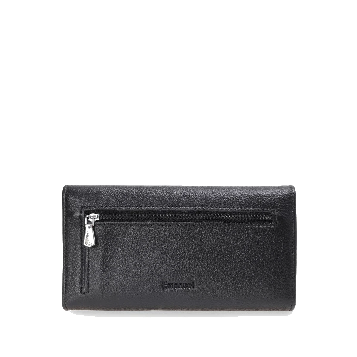 ארנק מעור Emanuel דקלה – 6105-1 – שחור – 1