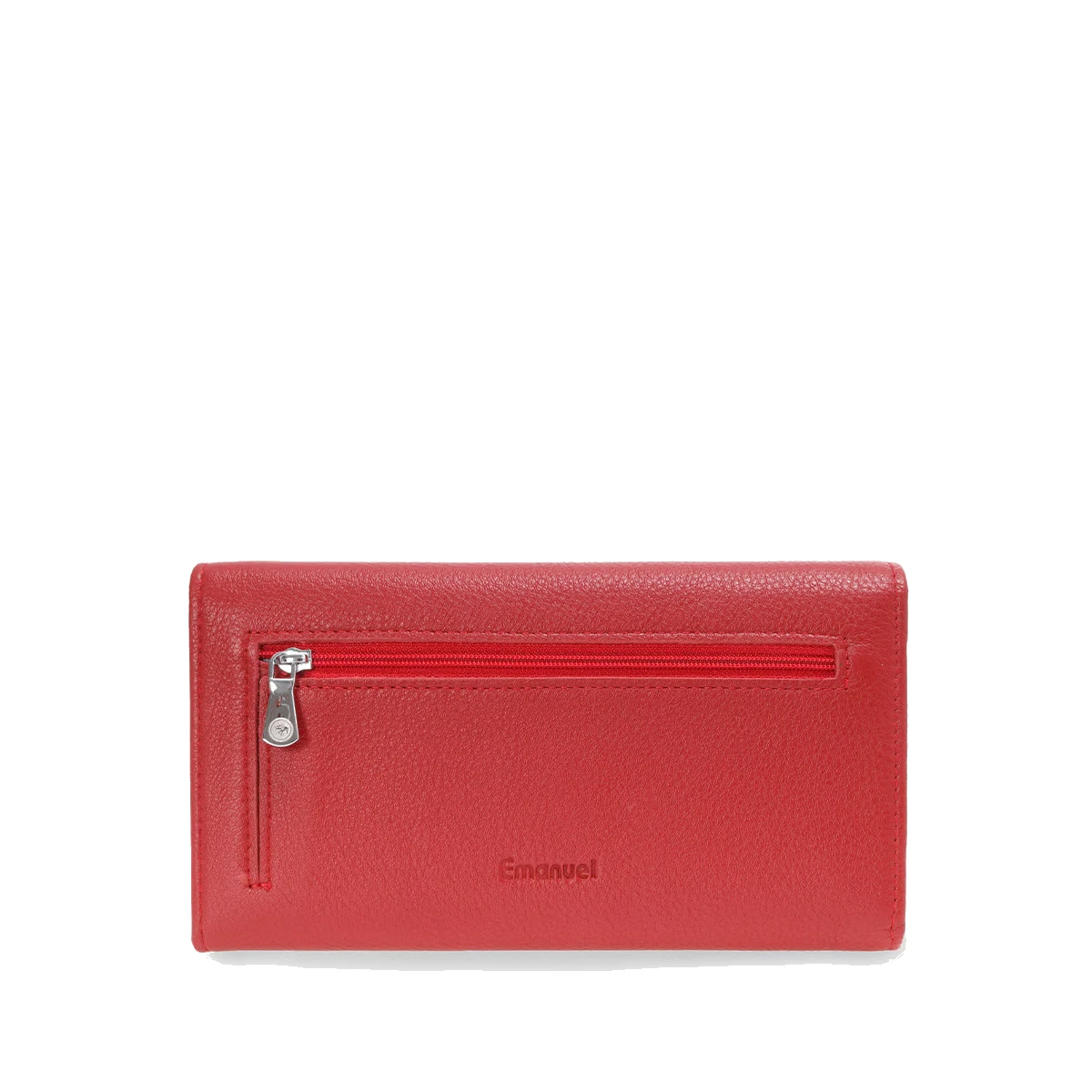 ארנק מעור Emanuel דקלה – 6105-6 – אדום – 1