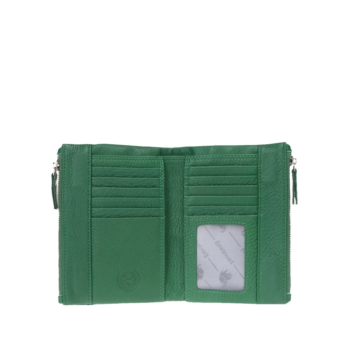 ארנק מעור Emanuel קלאודיה מידי – 6140-FD – ירוק-כהה – 2