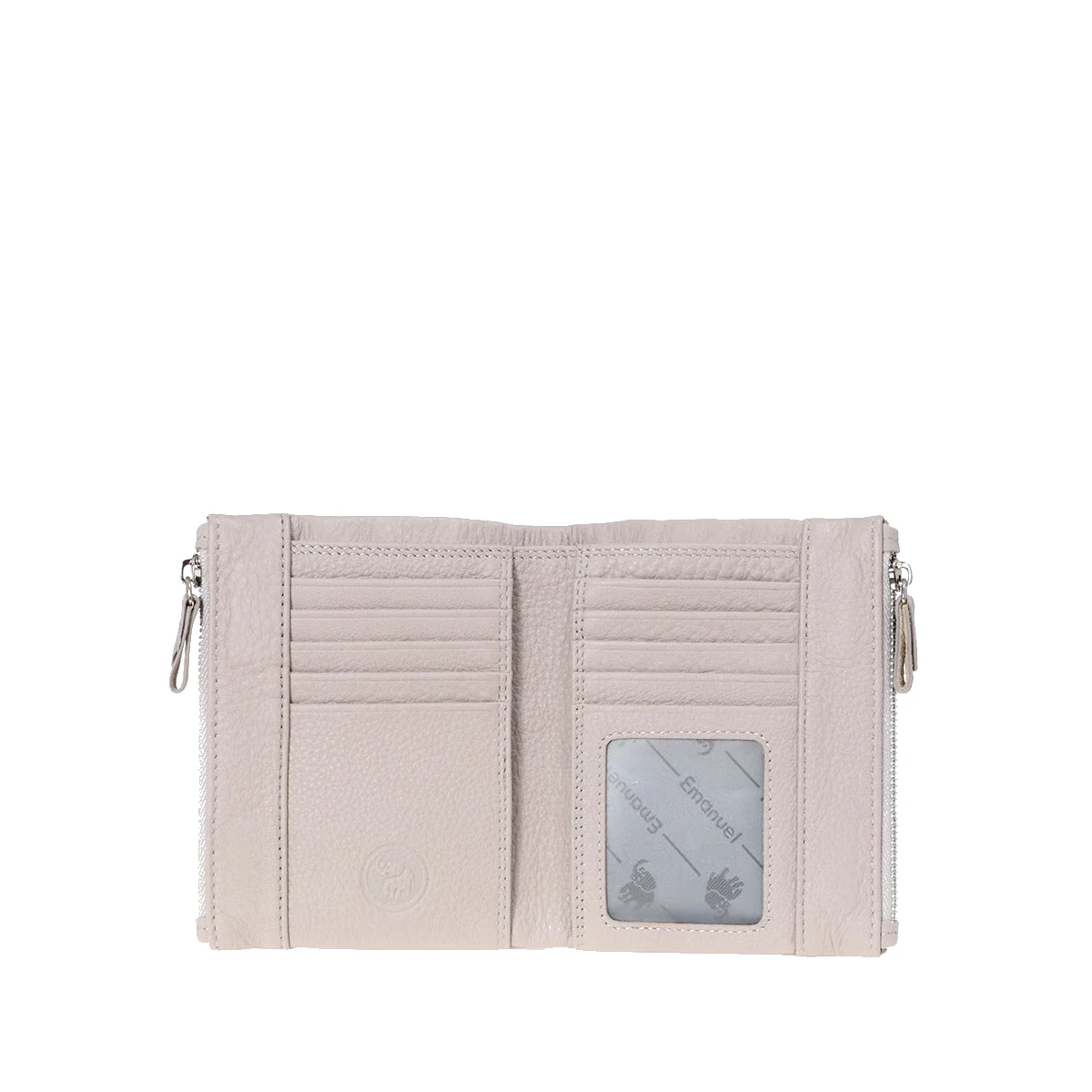 ארנק מעור Emanuel קלאודיה מיני – 6166-122I – אבן-בהיר – 2