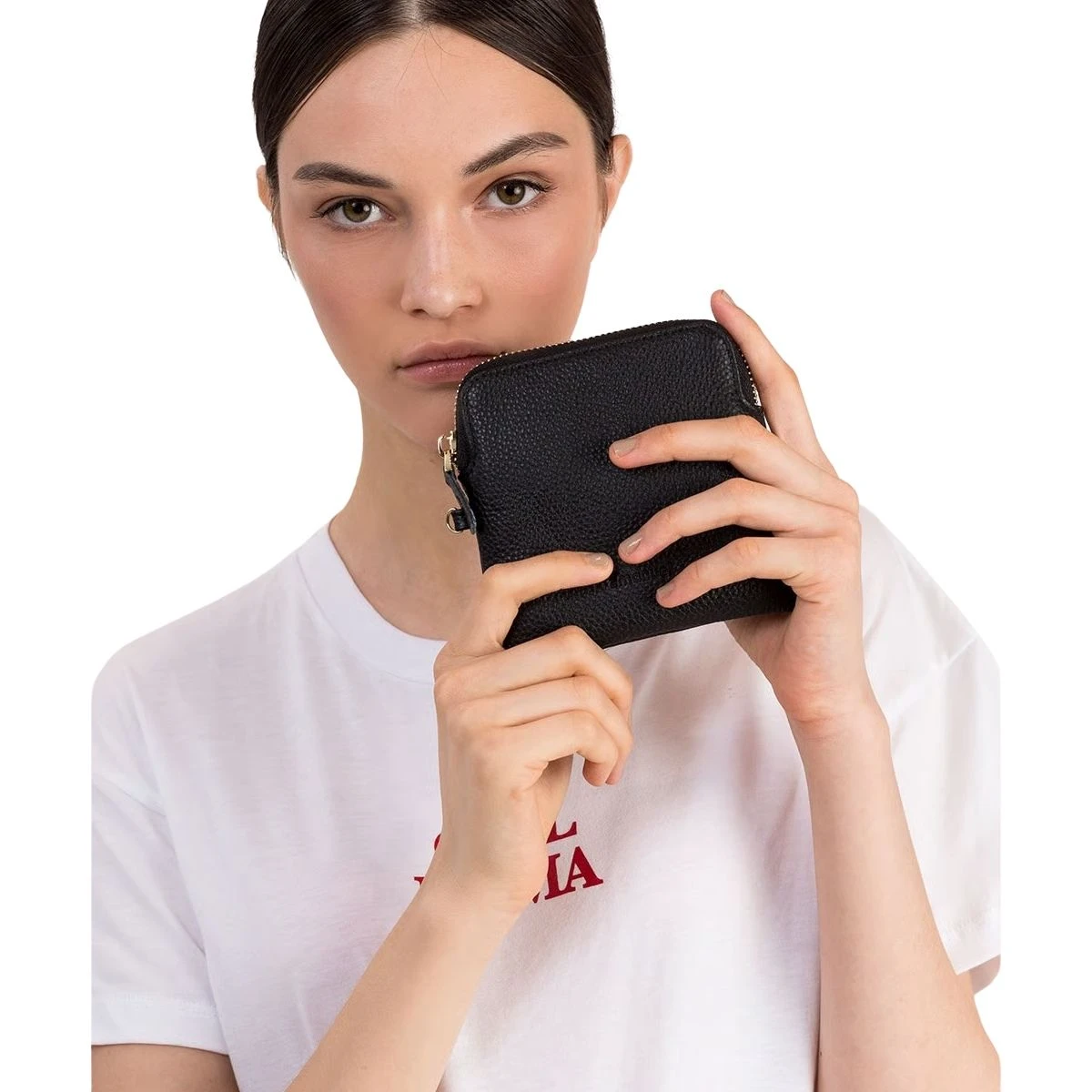 ארנק מעור Emanuel מיילי – 6302-1 – שחור – 1