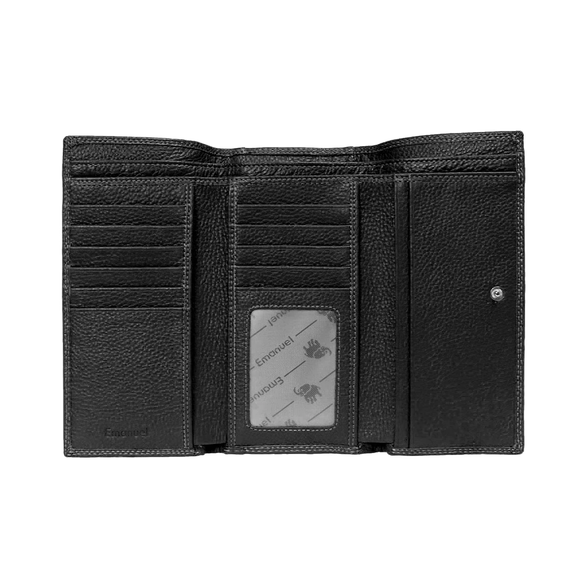 ארנק מעור Emanuel אלקסיס – 63982-1 – שחור – 2