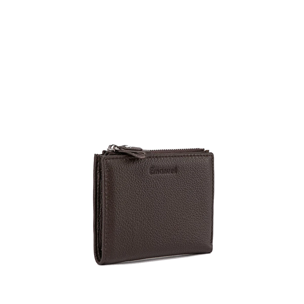 ארנק מעור Emanuel אוסקה – 6819-2 – חום-כהה – 1