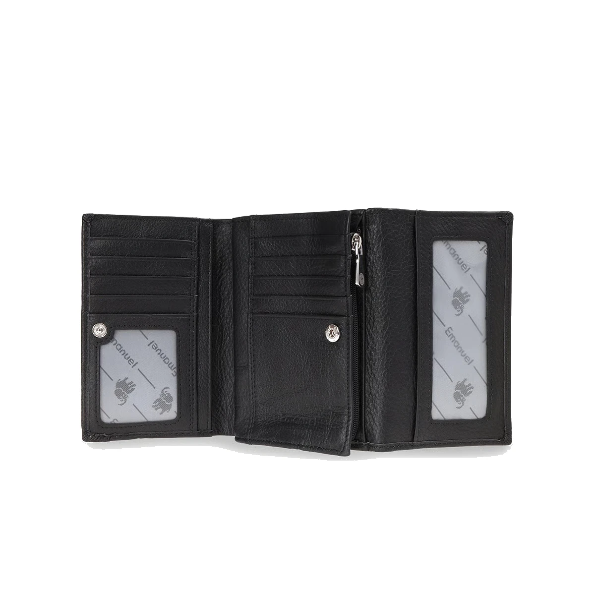 ארנק מעור Emanuel שרי – 6835-1 – שחור – 2