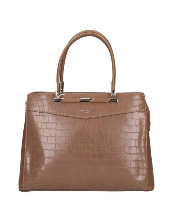 תיק יד David Jones 6853-3 – 468533-2 – camel – 8