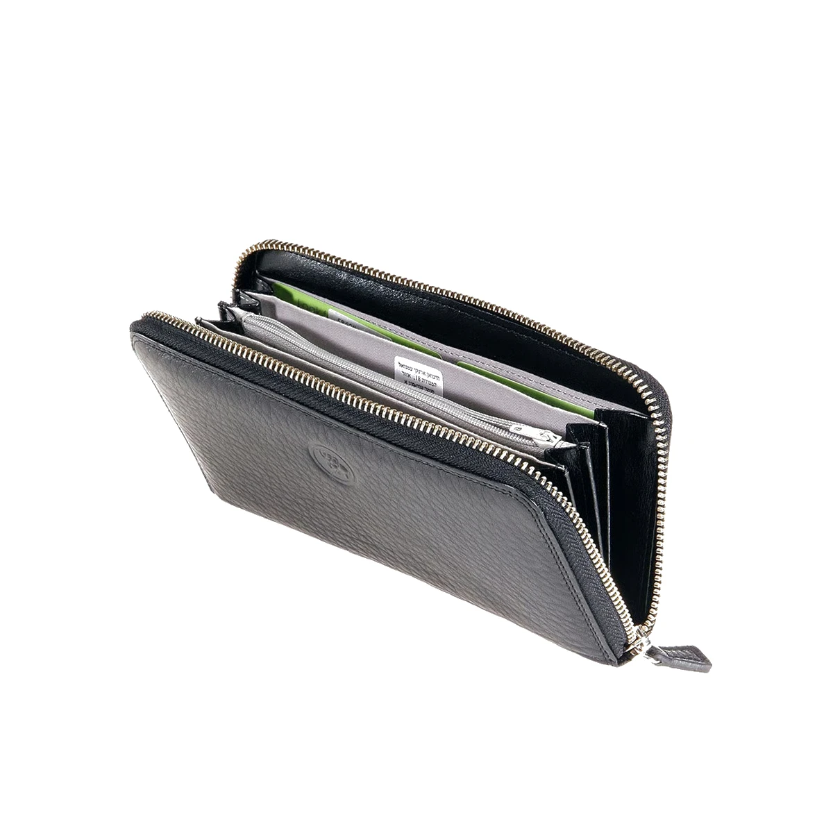 ארנק מעור Emanuel בת שבע – 6865-1 – שחור – 2