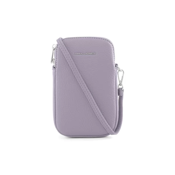 תיק טלפון קטן DAVID JONES – 0469371B--133W – lilac – 1