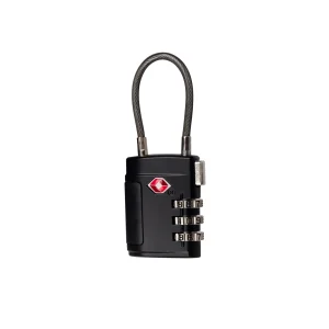 מנעול אוזן TSA קומבינציה עם כבל iBags