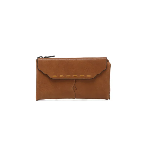 ארנק גדול מעור Abbacino – 71385-53 – cognac – 1