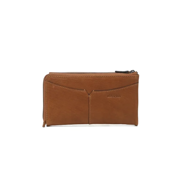 ארנק גדול מעור Abbacino – 71385-53 – cognac – 2