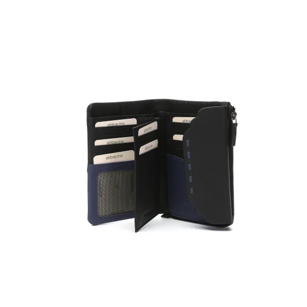 ארנק בינוני מעור Abbacino – 71386-30 – black – 4
