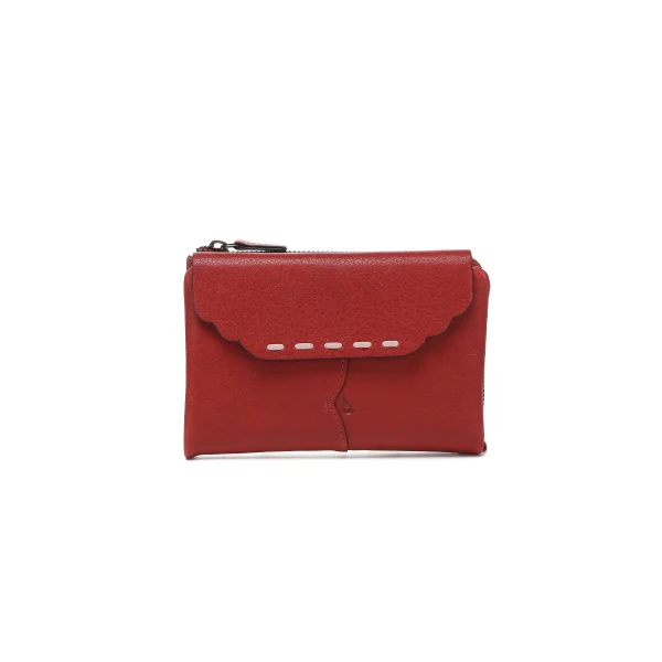 ארנק בינוני מעור Abbacino – 71386-70 – red – 1