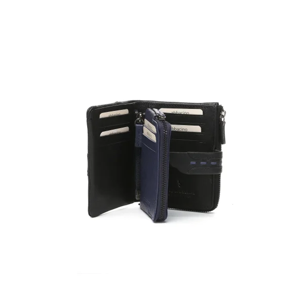 ארנק קטן מעור Abbacino – 71387-30 – black – 4