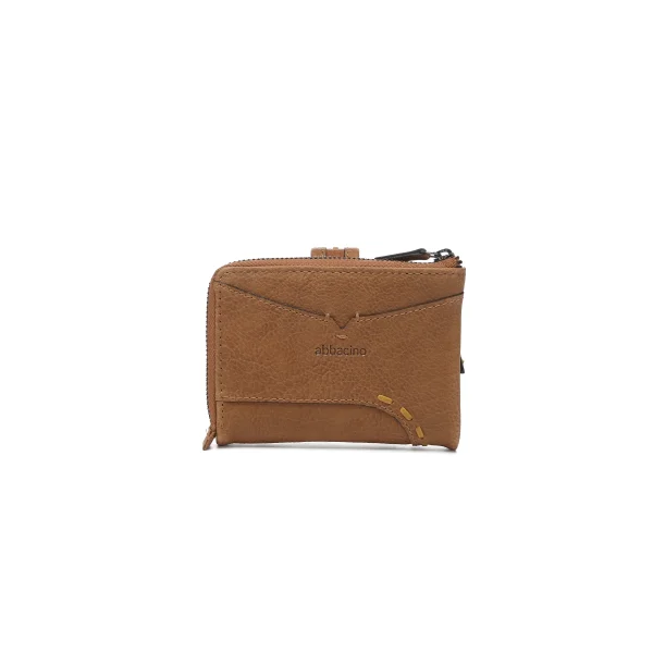 ארנק קטן מעור Abbacino – 71387-53 – cognac – 2