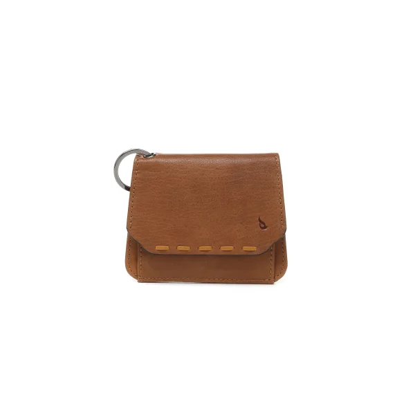 ארנק מטבעות מעור Abbacino – 71388-53 – cognac – 1