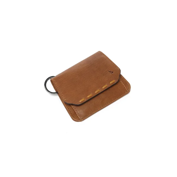 ארנק מטבעות מעור Abbacino – 71388-53 – cognac – 3