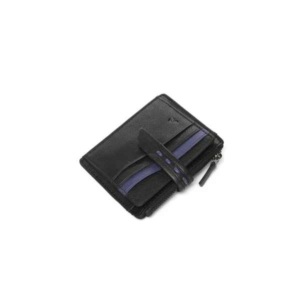 ארנק כרטיסים מעור Abbacino – 71389-30 – black – 3