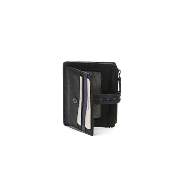 ארנק כרטיסים מעור Abbacino – 71389-30 – black – 4
