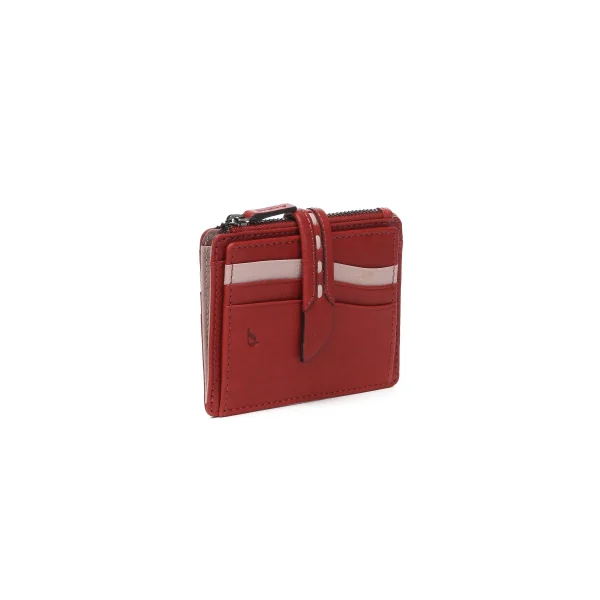 ארנק כרטיסים מעור Abbacino – 71389-70 – red – 1