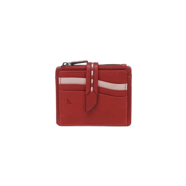 ארנק כרטיסים מעור Abbacino – 71389-70 – red – 1