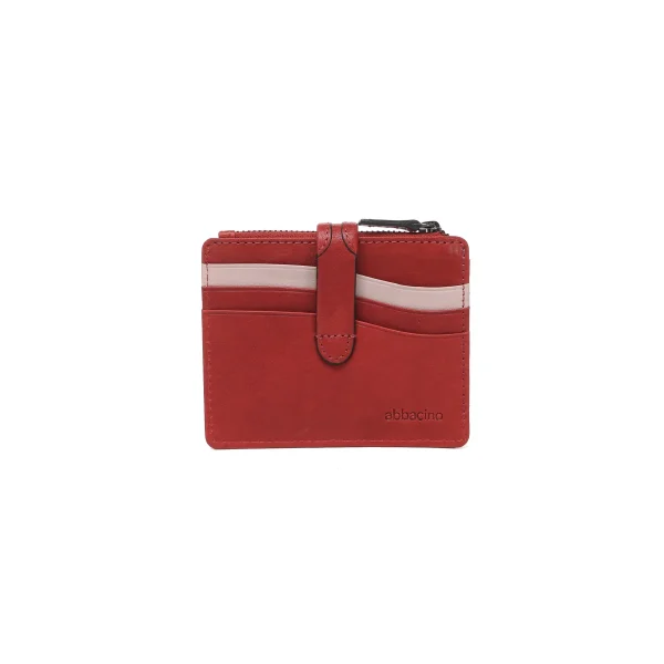 ארנק כרטיסים מעור Abbacino – 71389-70 – red – 2