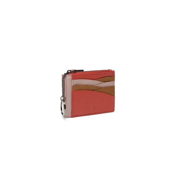 ארנק כרטיסים מעור Abbacino – 71401-71 – koralle – 1