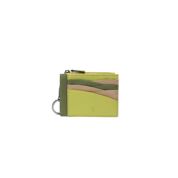 ארנק כרטיסים מעור Abbacino – 71401-90 – green – 1