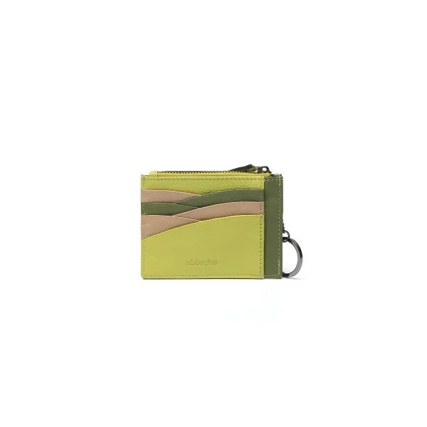 ארנק כרטיסים מעור Abbacino – 71401-90 – green – 2
