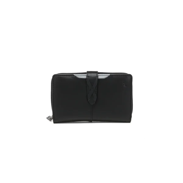 ארנק בינוני מעור Abbacino – 71406-30 – black – 1