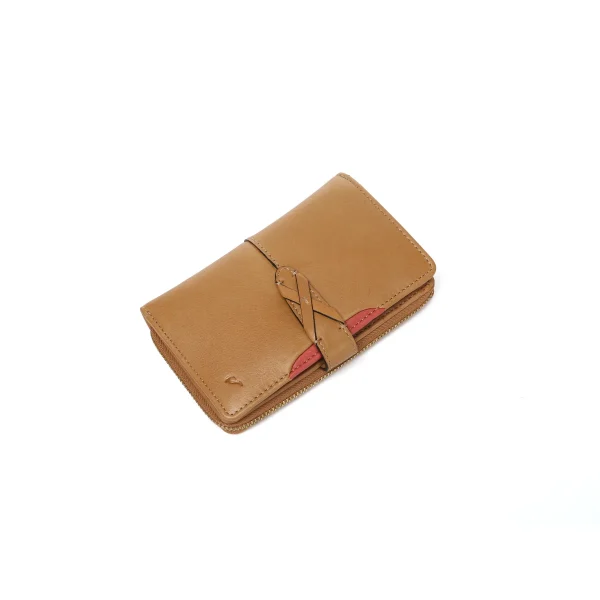 ארנק בינוני מעור Abbacino – 71406-53 – cognac – 3