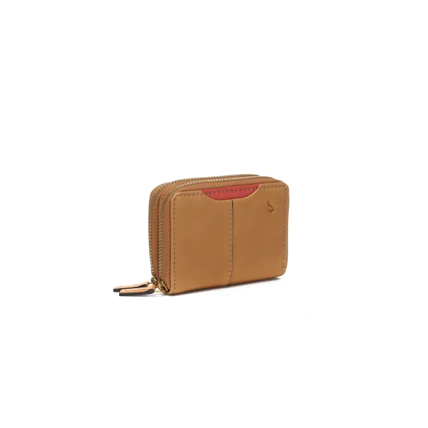 ארנק קטן מעור Abbacino – 71408-53 – cognac – 1