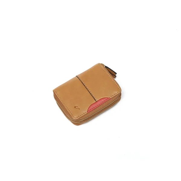 ארנק קטן מעור Abbacino – 71408-53 – cognac – 3