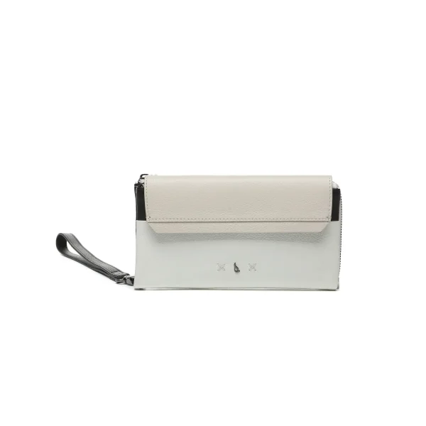 ארנק גדול מעור Abbacino – 71418-40 – white – 1