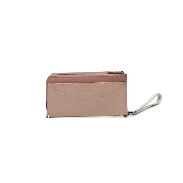 ארנק גדול מעור Abbacino – 71418-76 – pale-pink – 2