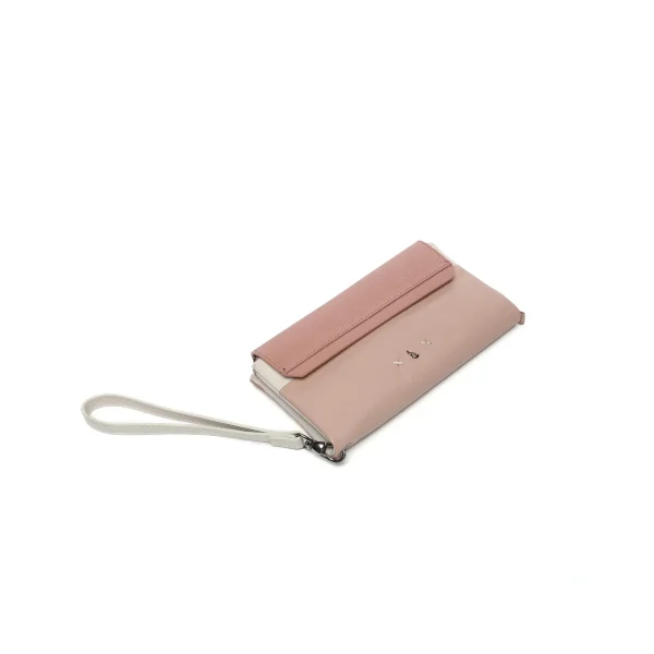ארנק גדול מעור Abbacino – 71418-76 – pale-pink – 3