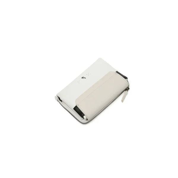 ארנק גדול מעור Abbacino – 71419-40 – white – 3