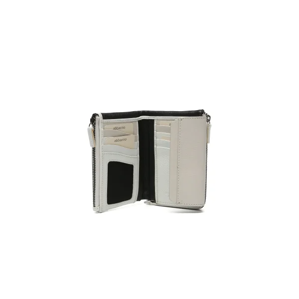 ארנק גדול מעור Abbacino – 71419-40 – white – 4