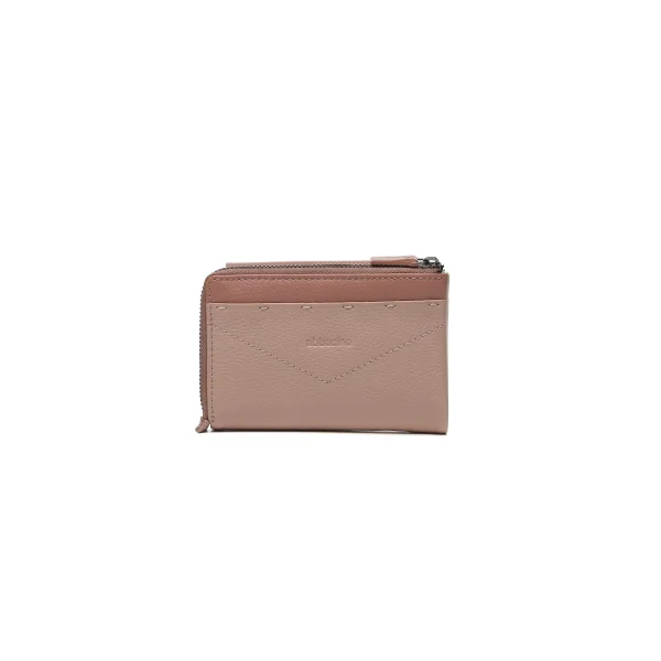 ארנק גדול מעור Abbacino – 71419-76 – pale-pink – 2